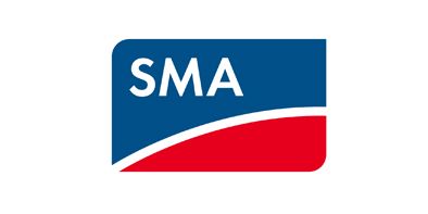 Logo de la marque SMA pour les solutions photovoltaïques