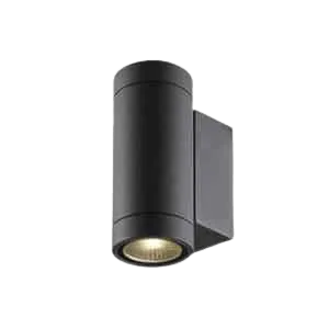 Spot LED extérieur noir, orientable pour jardin ou façade